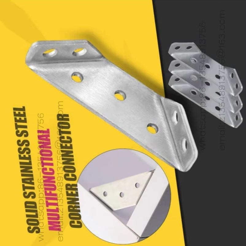 Furniture Hardware Fasteners - Support d'angle universel pour meubles, connecteur