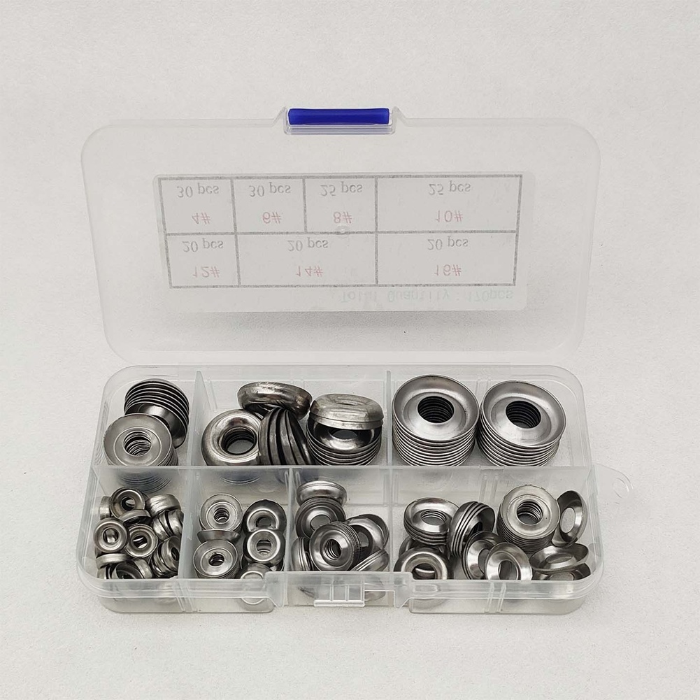 Furniture Hardware Fasteners - Lot de 170 rondelles œil de