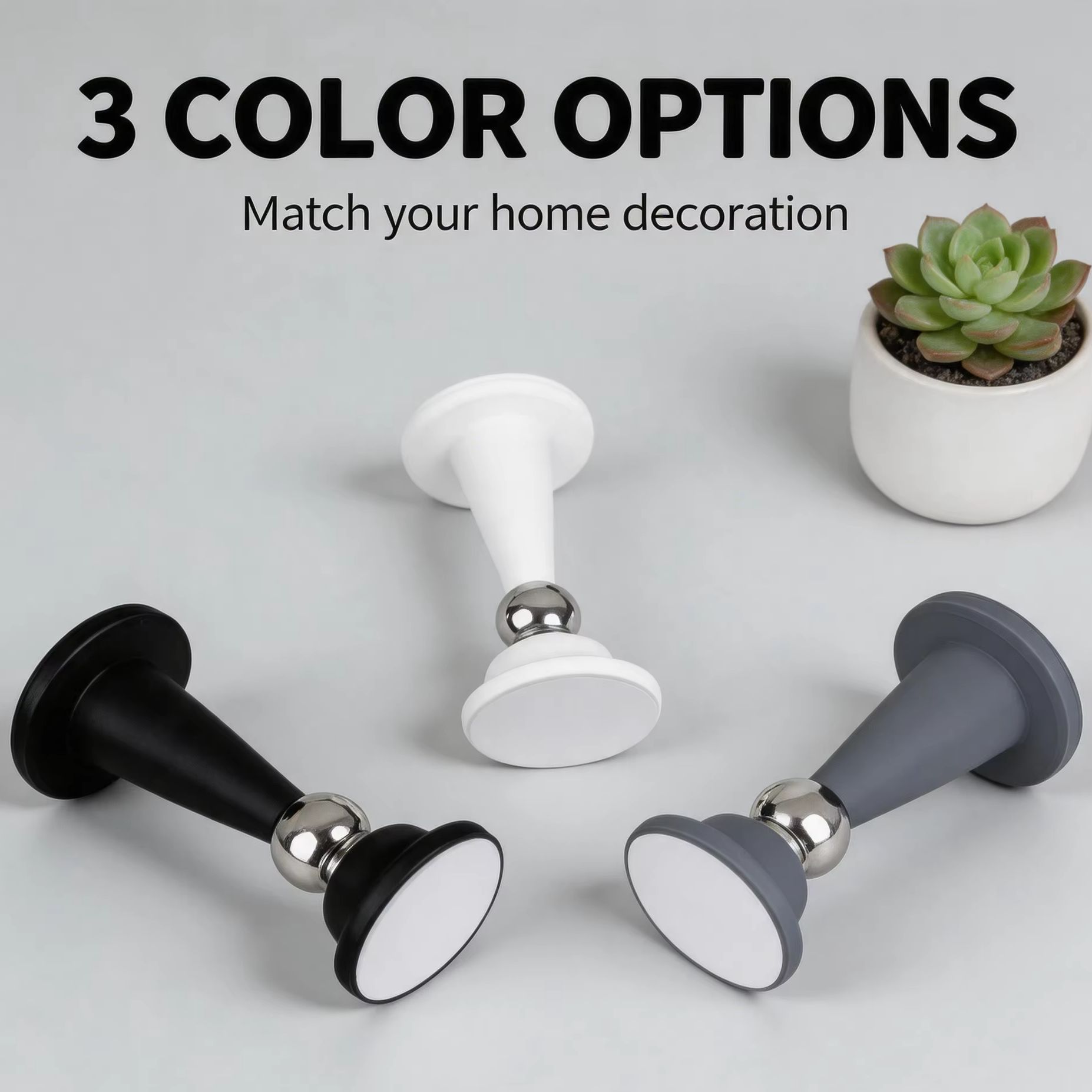 Furniture Hardware Kit - Butoir de porte en silicone sans