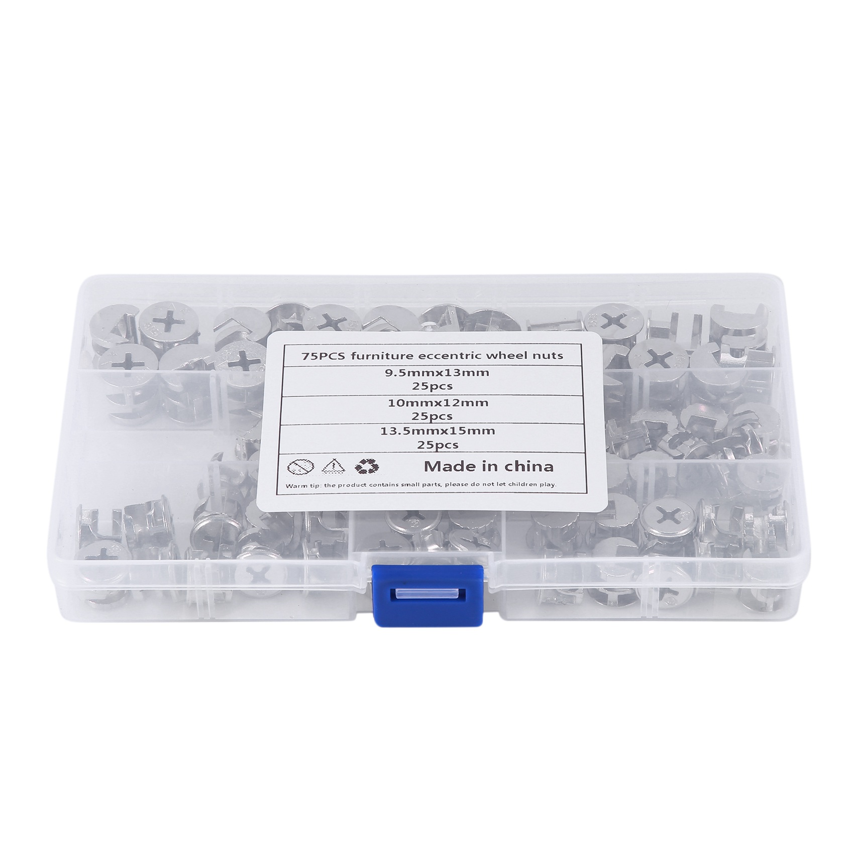 NOUVEAU - EN STOCK - 75 Pièces - Furniture Hardware Fasteners avis et prix