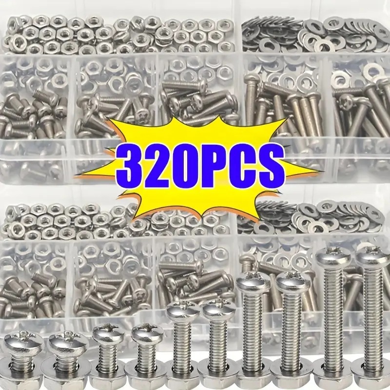 Jeu d'écrous et de boulons hex - Furniture Hardware Kit avis et prix