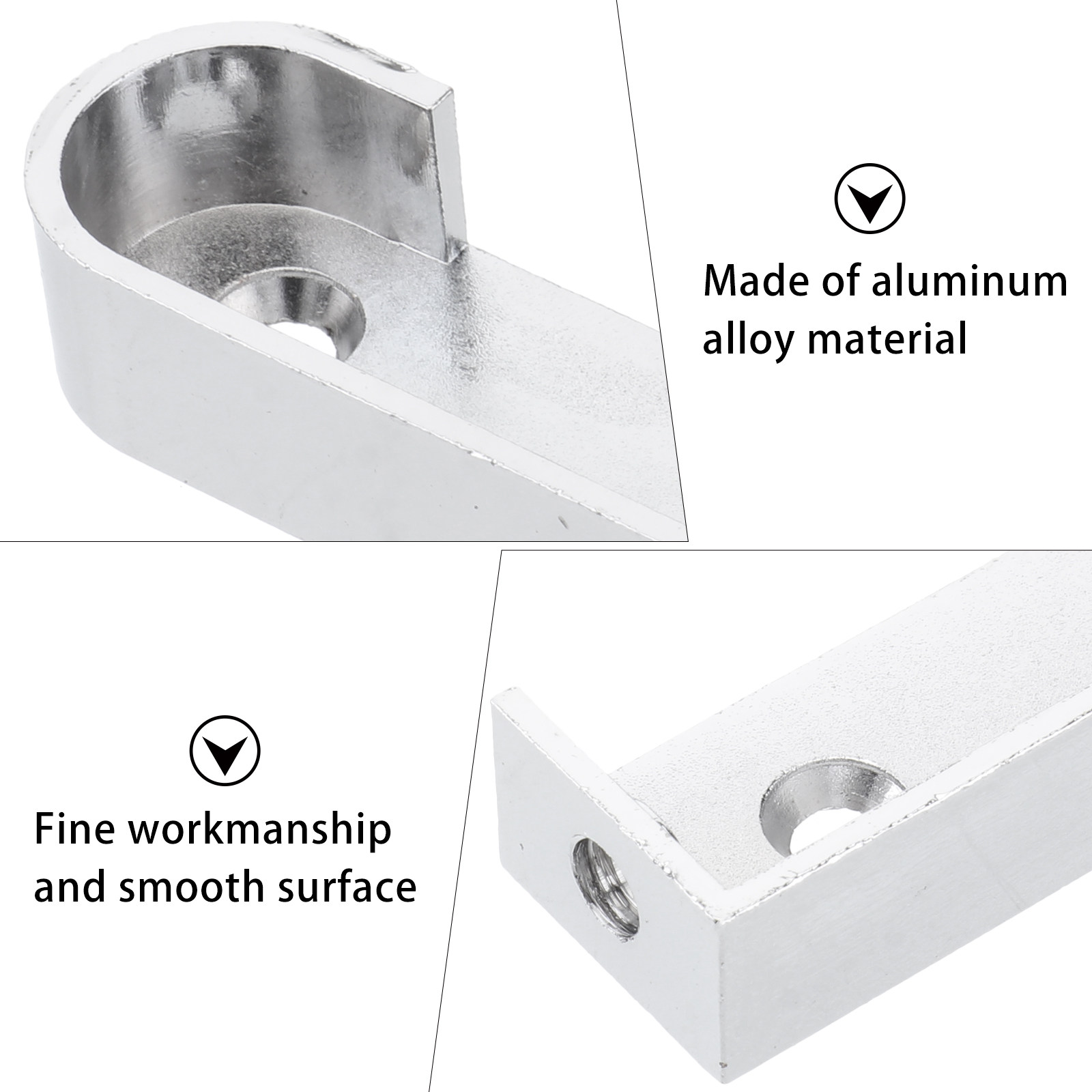 Supports d'extrémité de tige e - Quality Furniture Hardware avis et prix