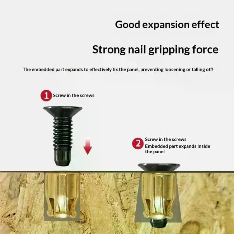 Lot de 10 écrous de charnière, - Furniture Hardware Fasteners avis et prix