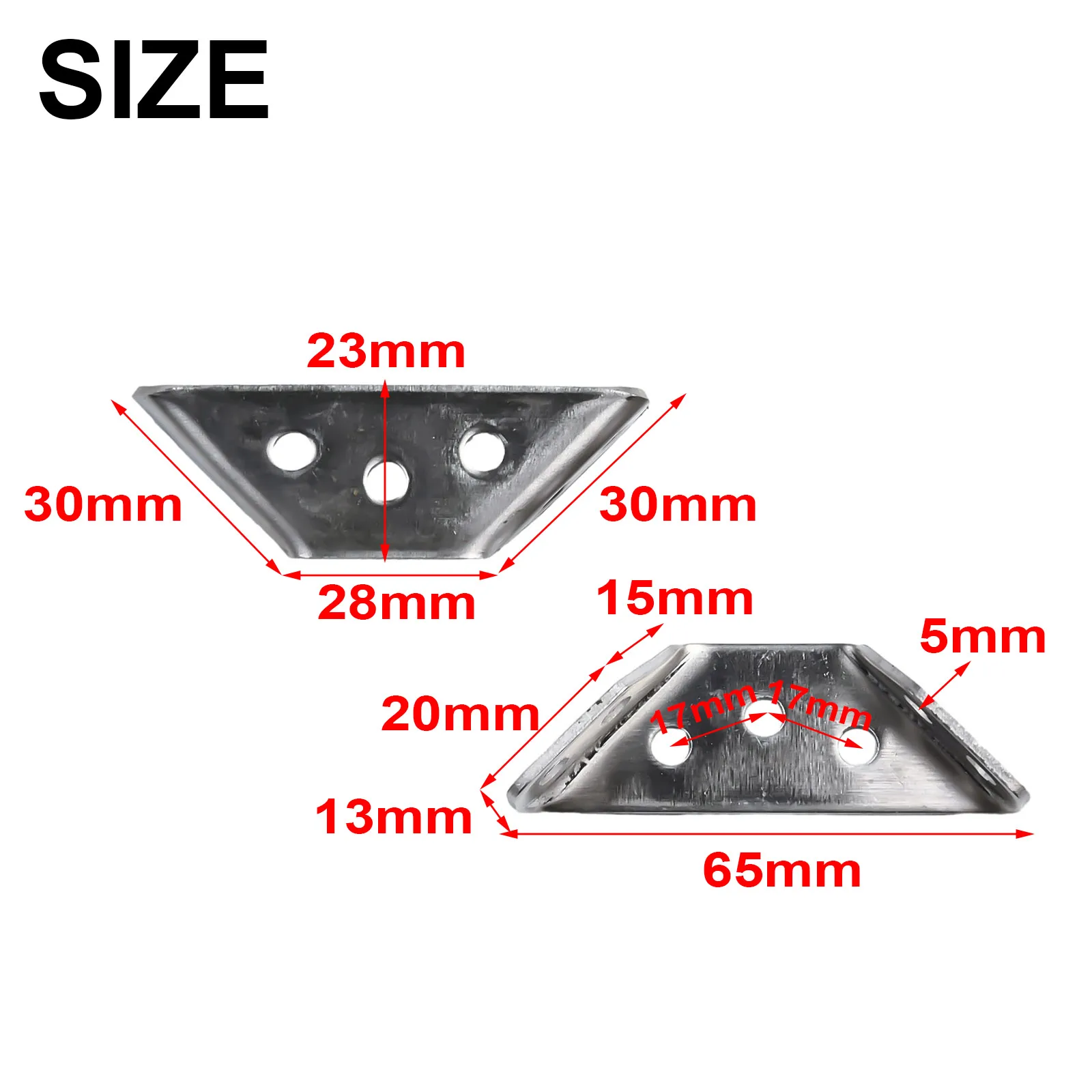 2/4 Pièces Supports d'angle en - Furniture Hardware Fasteners avis et prix